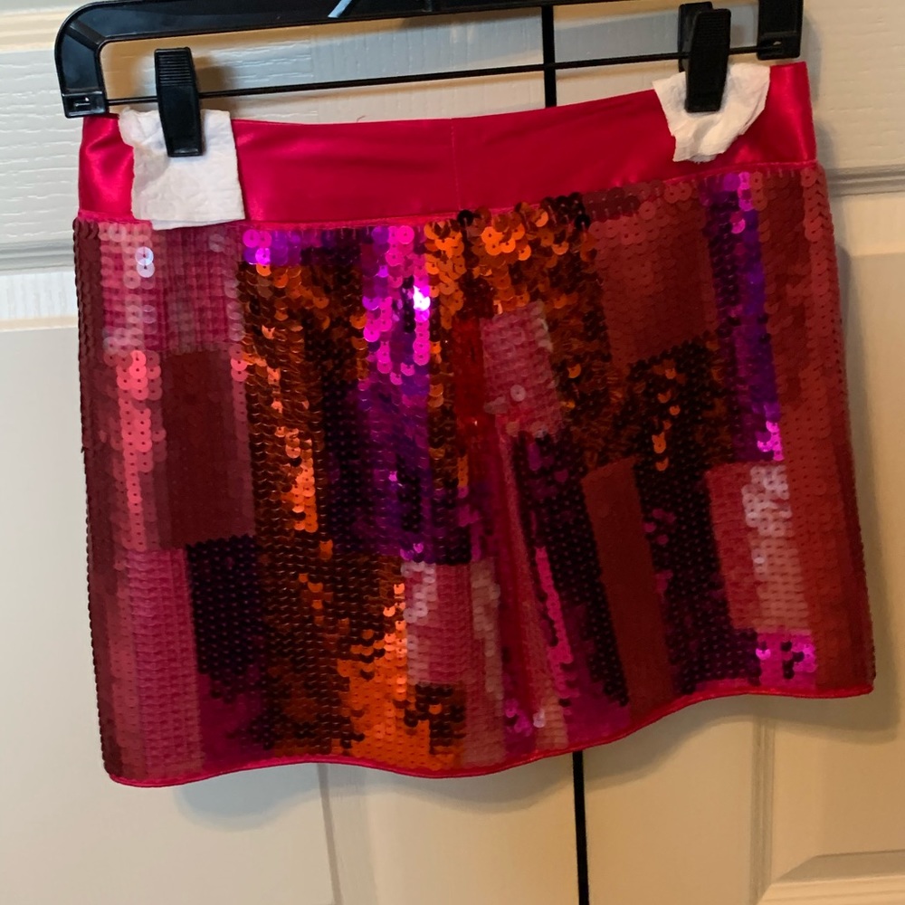 NWT Express sequin mini skirt- Sz. 2